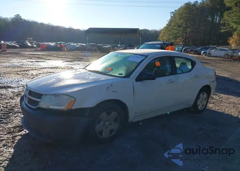 2008 Dodge Avenger Se from USA, damaged, VIN 1B3LC46K38N187609